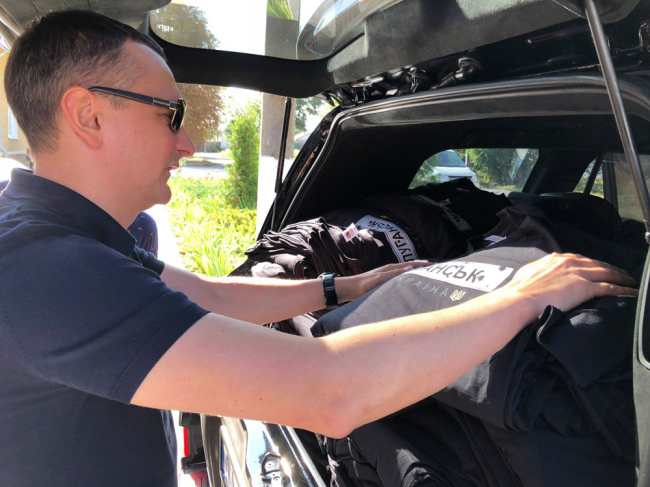 Советник главы ДнепрОГА Голик поддержал социнициативу &quot;Тонкая синяя линия&quot;